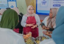 Tingkatkan Ketahanan Ekonomi, BRI Peduli Beri Pelatihan Kewirausahaan Bagi Puluhan Purna Pekerja Migran Indonesia di Cirebon pekerja migran Indonesia