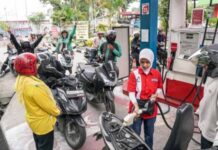 BPH Migas Kawal Upaya Pertamina Patra Niaga Sumbagut, Antrean BBM di SPBU Berangsur Terurai Patra Niaga
