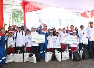 Menebar Senyum di Ujung Timur Jawa: Pertamina Hadirkan Semangat Baru bagi Anak-Anak Banyuwangi Pertamina