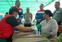 Pertamina Buka Posko Kesehatan Gratis untuk Pengungsi di Reo Posko Kesehatan Gratis