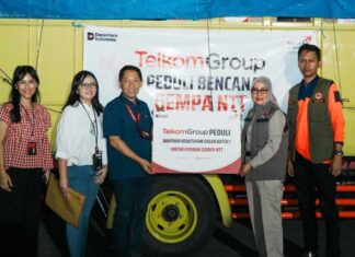 TelkomGroup Salurkan Bantuan Kemanusiaan Hingga Rp1,3 Miliar untuk Masyarakat Terdampak Gempa NTT TelkomGroup