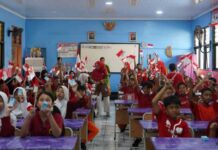 Sambut HUT ke-81 RI, Patra Jasa Salurkan Alat Pendukung Belajar untuk Siswa Patra Jasa