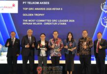 Raih Golden Trophy dan The Most Committed GRC Leader 2026, Telkom Akses Perkuat Tata Kelola, Manajemen Risiko, Kepatuhan, dan ESG Telkom Akses