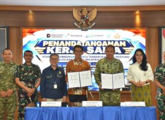 Pertamina NRE, Kodaeral III, dan Lumitech Daya Nusantara Jalin Kerja Sama Studi Pengembangan Energi Terbarukan Pertamina NRE