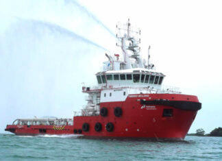 Pertamina Trans Kontinental Tebar Oil Boom, Gerak Cepat Bantu KMP Batumandi di Perairan Selat Sunda Pertamina Trans Kontinental