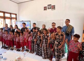 Pertamina NRE Salurkan Bantuan Perbaikan Sanitasi Sarana SD Negeri Alak di Kupang SD Negeri Ala